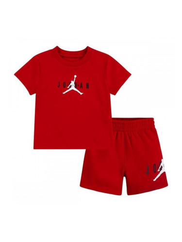 Спортен Комплект за Деца Nike Jordan Червен - Размер - 6-7 Години