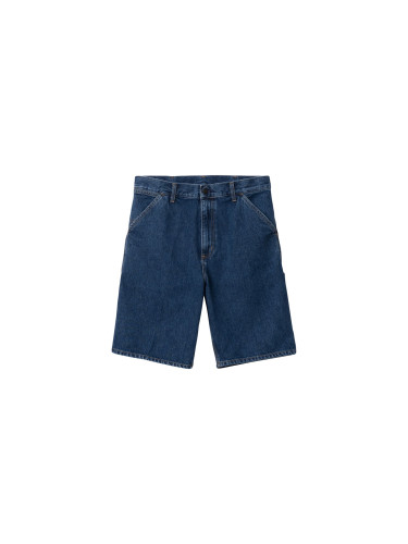 Carhartt WIP Single Knee Short Blue Stone Мъже - Шорти Carhartt WIP - Син - I032026_01_06-32 - Size: 32