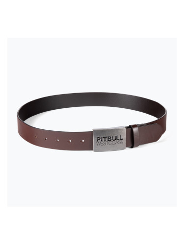 Мъжки колан Pitbull West Coast Original Leather TNT brown