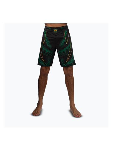 Мъжки тренировъчни шорти Venum Matupa Fightshorts black/green/gold
