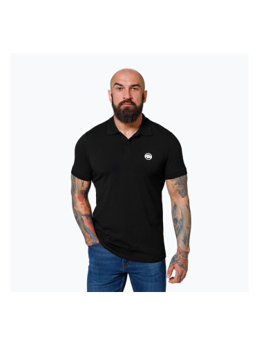 Мъжка тениска поло Pitbull West Coast Polo Jersey Small Logo black