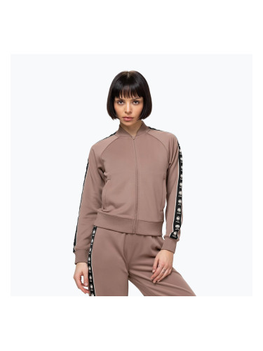 Дамски суитшърт Pitbull Verona Collar Zip chocolate mousse