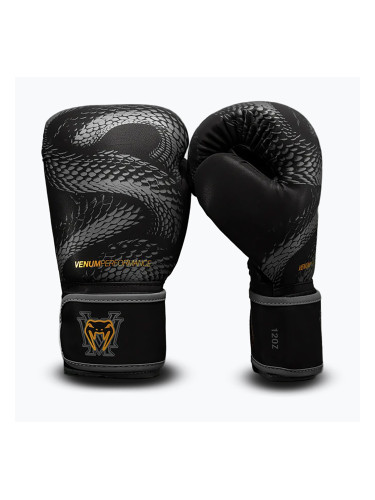 Боксови ръкавици Venum Matupa Boxing black/grey/gold