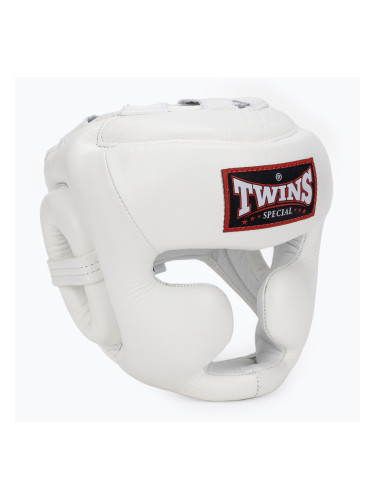 Специална боксова каска за спаринг за близнаци бяла