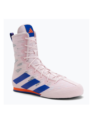 Боксови обувки adidas Box Hog 4 почти розово/синьо/импакт оранжево