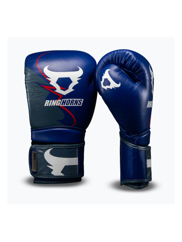 Боксови ръкавици Venum Ringhorns Charger Boxing navy blue/red