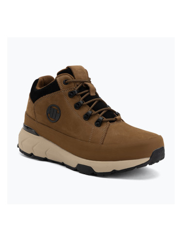 Мъжки зимни обувки Pitbull Cabrillo leather brown