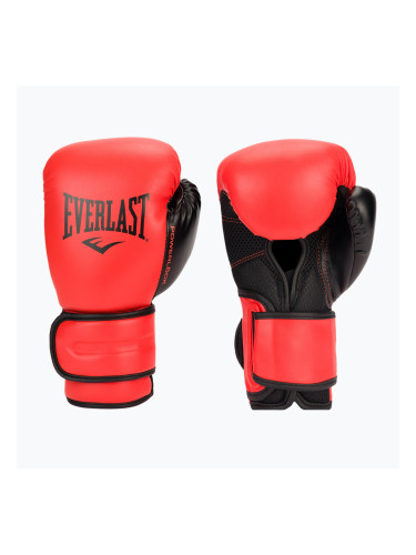Мъжки боксови ръкавици EVERLAST Powerlock Pu red EV2200