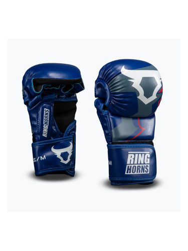 Ръкавици за спаринг Venum Ringhorns Charger navy blue/red
