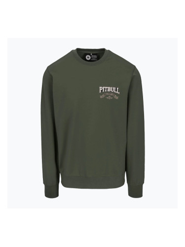 Мъжки суитшърт Pitbull Troublemaker Crewneck Old Green