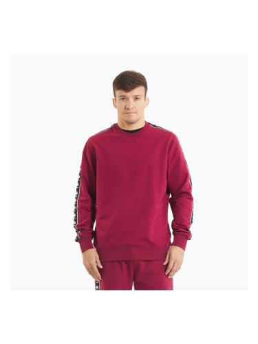 Мъжки суитшърт Pitbull Tape Nugget Crewneck burgundy