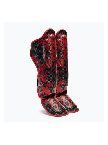 Протектори за подбедрица и стъпала Top King Dragon black