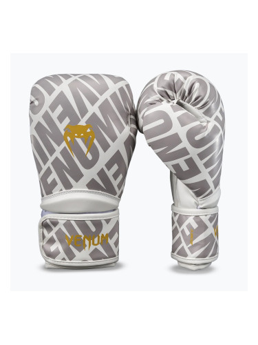 Боксьорски ръкавици Venum Contender 1.5 XT 3D Boxing white/gold