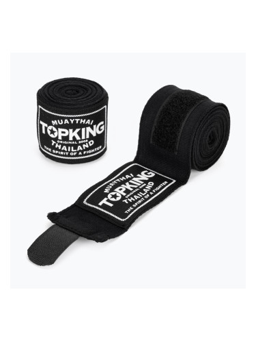 Боксови бинтове Top King 450 cm black