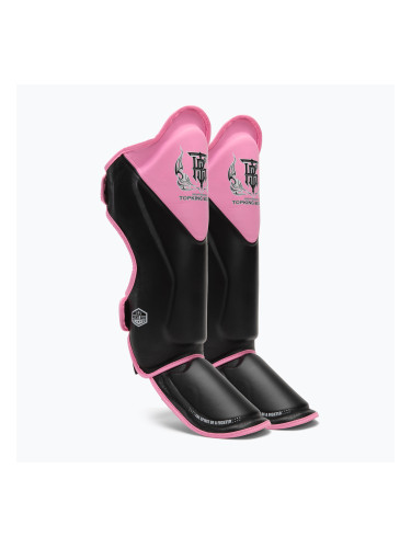 Протектори за подбедрици и стъпала Top King Shin Guards Blend black/pink