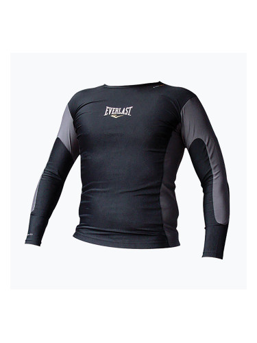 Мъжка тениска за компресия EVERLAST Rashguard Longsleeve black 4430