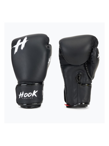 Боксови ръкавици HOOK FIGHTING Ready To Spar с пълнеж, black