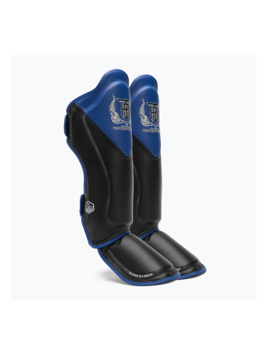 Протектори за подбедрици и стъпала Top King Shin Guards Blend black/blue