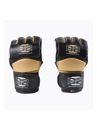 Граплинг ръкавици за MMA Division B-2 черни DIV-MMA04