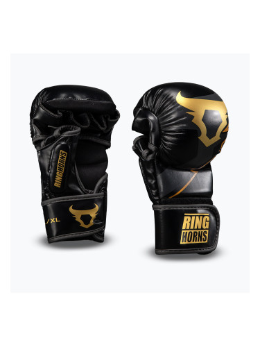 Ръкавици за спаринг Venum Ringhorns Charger black/gold