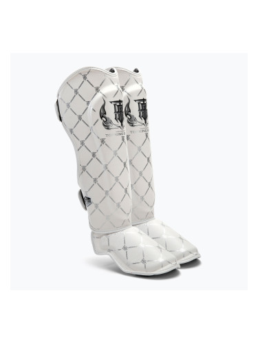 Протектори за подбедрица и стъпала Top King Chain white/silver