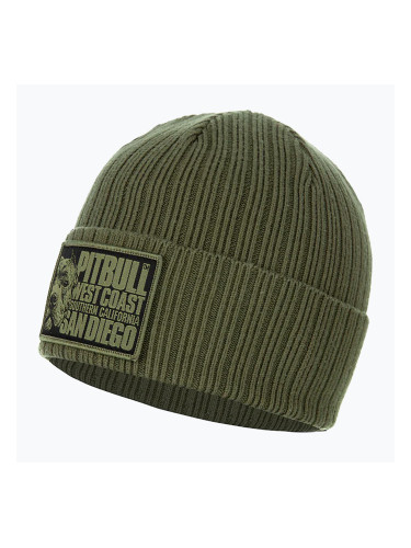 Мъжка зимна шапка Pitbull Beanie Silvas Blood Dog olive
