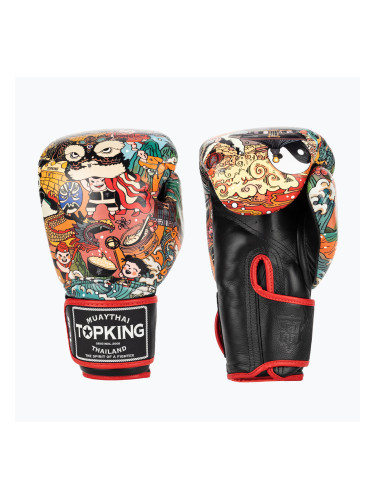 Боксови ръкавици Top King Boxing Culture black/red TKBGCT-2C2