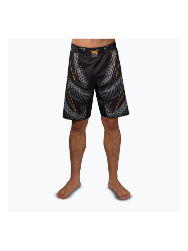 Мъжки тренировъчни шорти Venum Matupa Fightshorts black/grey/gold