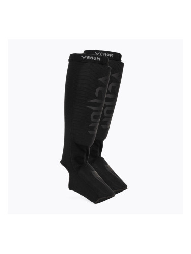 Протектор за пищял и стъпало Venum Kontact Shin Guards black/black