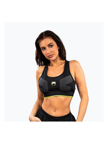 Venum Training Camp 4.0 черен/нео зелен тренировъчен сутиен