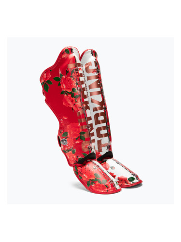 Протектори за подбедрици и стъпала Top King Rose white