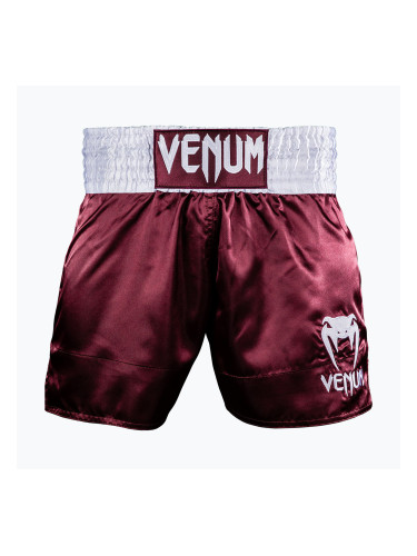 Мъжки тренировъчни шорти Venum Classic Muay Thai burgundy