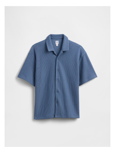 Детска оребрена тениска GAP