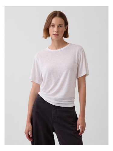Ленена тениска GAP за жени