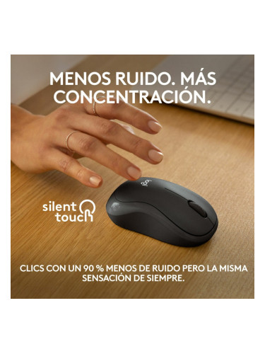 Мишка Logitech M240 Тъмно сив