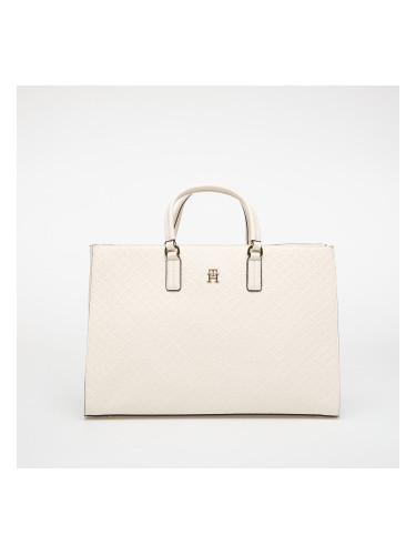 Tommy Hilfiger Daily Satchel Mono White Universal