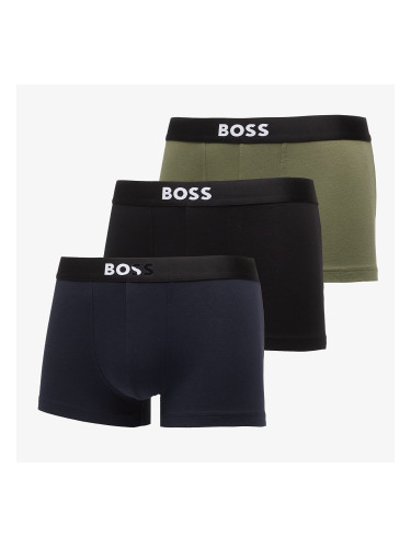 Боксерки Hugo Boss Trunk 3-Pack Boss One Dark Blue S