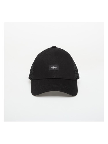 Шапка Calvin Klein Monologo Woven Patch Trucker Black Universal