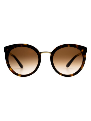 Dolce & Gabbana 0DG 4268 502/13 52 - кръгла слънчеви очила, дамски, кафяви