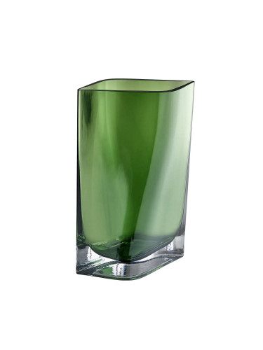 Стъклена ваза BLOMUS DUASIS в цвят зелено агаве - размер M
