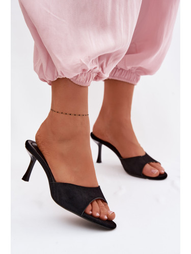 Велурени чехли Melissea