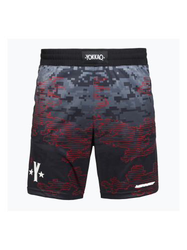 Мъжки тренировъчни шорти YOKKAO New Camo Workout camo