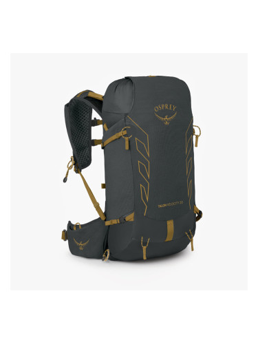 Раница Osprey Talon Velocity 2 Dark Charcoal/ Tumbleweed Yellw L/XL