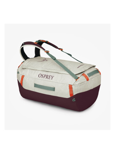Чанта Osprey Transport Mystery White/ Moody Burgundy Universal