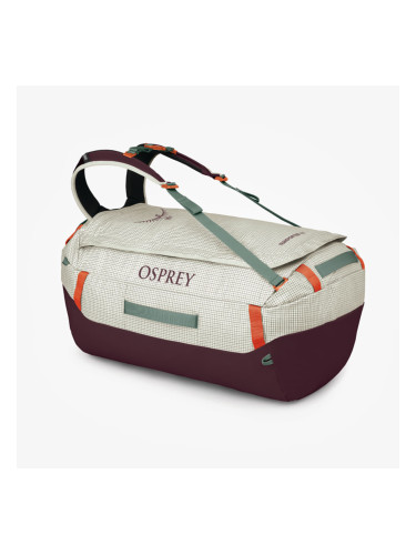 Чанта Osprey Transport Mystery White/ Moody Burgundy Universal
