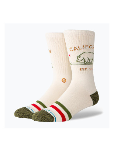 Чорапи Stance California Republic 2 off white
