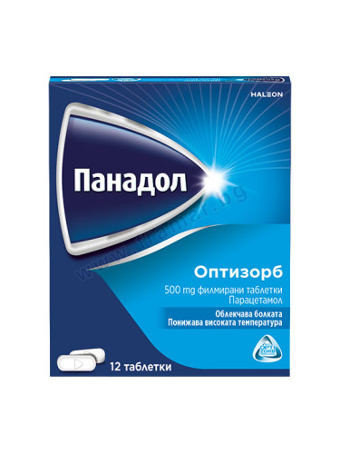 ПАНАДОЛ ОПТИЗОРБ таблетки 500 мг * 12