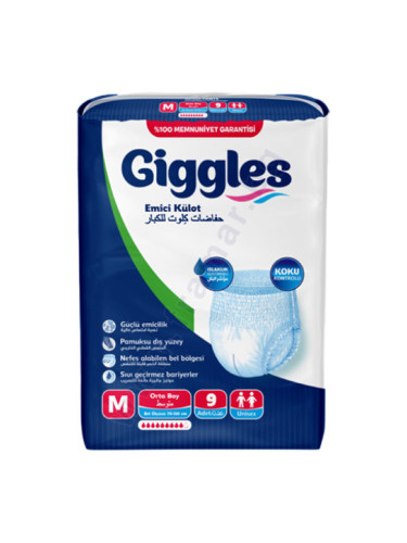 ПРЕДПАЗНО БЕЛЬО ЗА ВЪЗРАСТНИ ГИГЪЛС размер M 70-120 см * 9 НОЩНИ