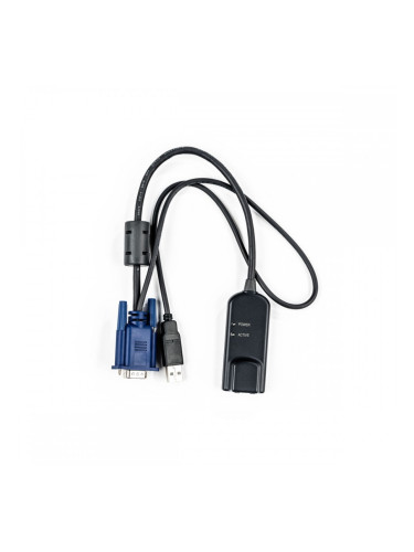 UTP категория 6 твърд мрежови кабел Vertiv MPUIQ-VMCHS Син Черен