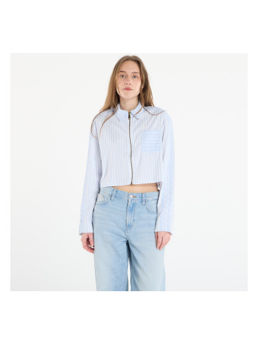 Риза adidas Poplin Shirt Crystal Sky/ Ambient Sky L